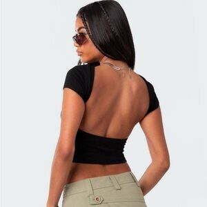 Edikted Bambi Open-Back T-Shirt